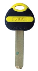 XHV095 - DAABSKBYW2 AVOCET ABS ULTIMATE POS2 KEY BLANK YELLOW