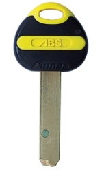 XHV096 - DAABSKBYW3 AVOCET ABS ULTIMATE POS3 KEY BLANK YELLOW