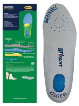 GRISPORT Anti Shock Insoles - Tarrago Shoe Care/Insoles