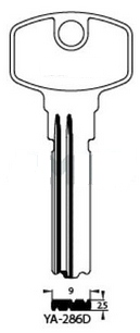 Hook 4344 YA-286D Yale 8 pin Silca YA104R - Keys/Dimple Keys