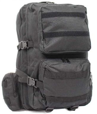 *JBBP287 Borderline Block Black Back Pack 50 x 37 x 30cm