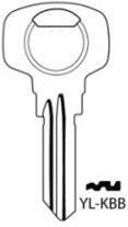 Box of 1000 HOOK 6114 H0743S - YALE Y42A KBB 5 PIN CYLINDER BLANK STEEL - Keys/Security Keys