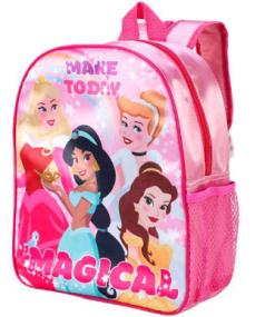 *1000E29-1483N Disney Princesses Kids Backpack Bag 31cm x 24.5cm x 10cm - Leather Goods & Bags/Holdalls & Bags