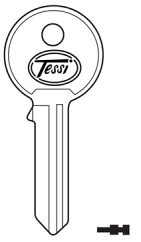 Hook 4409 GC161 - TESSI BLANK TO SUIT 6410 SHUTTER LOCK - Keys/Cylinder Keys - Genuine