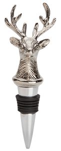 R4403 Stag Pewter Bottle Stopper