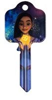 Hook 4414 F772 Disney Wish Asha UL2 Fun Key - Keys/Licenced Fun Keys