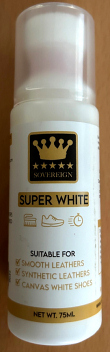 ***Sovereign Superwhite 75ml - Tarrago Shoe Care/Dyes