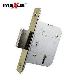 Maxus 5 Lever British Standard 2./1/2 Deadlocks (MXBSDL) - Locks & Security Products/Mortice Locks