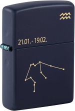 Zippo 48826 239 Zodiac Aquarius Design 60006942 - Zippo/Zippo Lighters