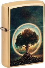 Zippo 46045 254B Sacred Tree of Life Design 60006998 - Zippo/Zippo Lighters
