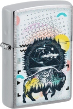 Zippo 48802 200 Bison Design CI 60006803 - Zippo/Zippo Lighters