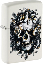 Zippo 46066 214 Skull and Roses Design 60007019 - Zippo/Zippo Lighters
