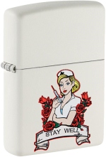 Zippo 46059 214 Tattoo Nurse Design 60007012