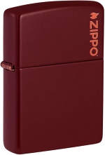 Zippo 46021ZL Merlot with Zippo Logo 60007115 - Zippo/Zippo Lighters New for 2024