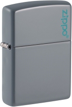 Zippo 49452ZL Flat Grey Zippo Logo 60005760 - Zippo/Zippo Lighters