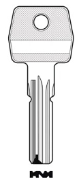 Hook 4436 XHV126 - AGB8 AGB DIMPLE KEY BLANK