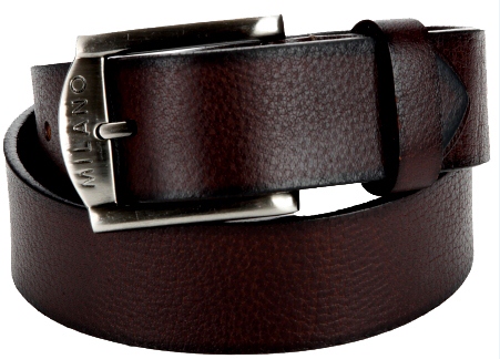 2928 1.5 Genuine Leather Belt Gun Metal Buckle XXXL