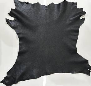 Leather Goat skin Heavy Black ( approx 5sq foot) - Shoe Repair Materials/Leather Skins & Components