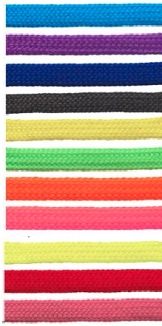 ***Sovereign 120cm Flat Sneakers Laces Assorted Colours Blister Pack (10 pair) - Sovereign Shoe Care/Laces