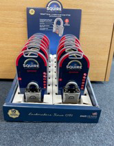 Squire Vulcan Display Box Contains 6 x Vulcan P4 40mm & 45mm Padlocks - Locks & Security Products/Padlocks & Hasps