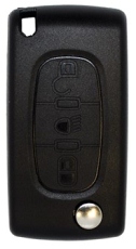 Hook 4525 RKS116 - CTRC3 HU83 3 BUTTON FLIP WITH BLADE REMOTE CASE - Keys/Remote Fobs