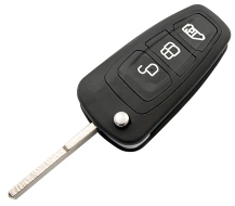 Hook 4529 Kms709 Ford Transit 3 button Flip remote case RKS159 - Keys/Remote Fobs