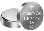 Batteries CR2477 (SINGLES) - Watch Accessories & Batteries/Lithium Batteries