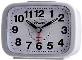 RC008.04 RAVEL ALARM CLOCK WHITE - Watch Accessories & Batteries/Watches