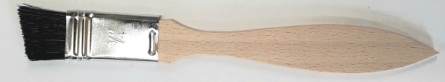 Slant Edge Ink Brush 3/4 20mm AB100 - Shoe Repair Products/Tools