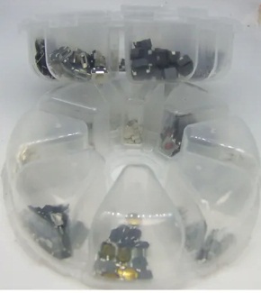 KMM104 Assorted PCB Switch kit 16 Variants(320 total) - Keys/Remote Fobs