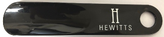 Hewitts 19cm Plastic Shoe Horn (single) - Shoe Care Products/Shoe Horns