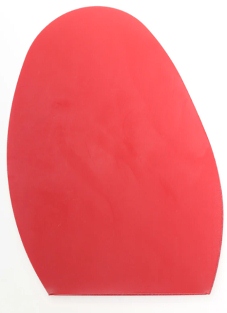 Super Tap Red Mirror Reflex Soles Large 1.15mm (10 pair) - Shoe Repair Materials/Soles