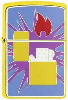 Zippo 2008033 46019 Pop Art Zippo Lighter - Zippo/Zippo Lighters New for 2025