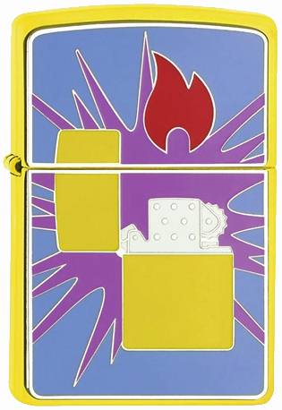Zippo 2008033 46019 Pop Art Zippo Lighter