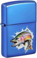 Zippo 46651 60007370 20446 Jumping Fish Design - Zippo/Zippo Lighters New for 2025