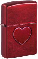 Zippo 46588 60007423 21063 Stamped Heart Design - Zippo/Zippo Lighters New for 2025