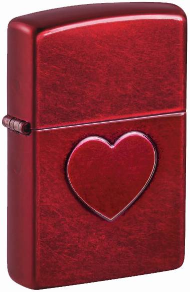 Zippo 46588 60007423 21063 Stamped Heart Design