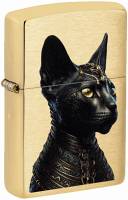 Zippo 46616 60007364 204B Egyptian Cat Design - Zippo/Zippo Lighters New for 2025