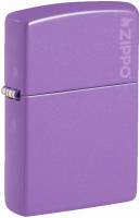 Zippo 46681ZL 60007432 46681ZL Smokey Lavender with Zippo Logo - Zippo/Zippo Lighters New for 2025