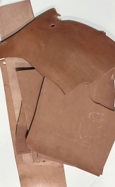 K2 Sole Leather Bend Pieces (per lb) - Shoe Repair Materials/Leather Skins & Components