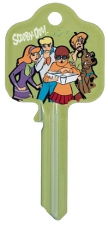 ******Hook 4550 F784 - SCOOBY DOO RETRO LICENSED UL2 KEY BLANK - Keys/Licenced Fun Keys
