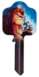 ******Hook 4552 F786 - THE LION KING CLASSIC RETRO LICENSED UL2 KEY BLANK - Keys/Licenced Fun Keys