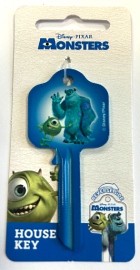 ******Hook 4556 F788 MONSTERS INC MIKE & SULLEY RETRO LICENSED UL2 KEY BLANK - Keys/Licenced Fun Keys