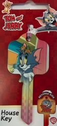 ******Hook 4557 F789 TOM & JERRY RETRO LICENSED UL2 KEY BLANK - Keys/Licenced Fun Keys