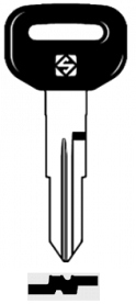 Hook 4578 GNT1P Silca Mobility Vehicle - Keys/Cylinder Keys- Car