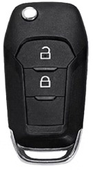 Hook 4259 KMS718 Ford 2 Button Flip remote Case HU101 - Keys/Remote Fobs
