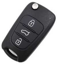 Hook 4271 KMS912 Hyundai/Kia 3 Button Flip Remote Case HU134 - Keys/Remote Fobs