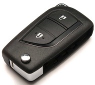 Hook 4256 XHR60 Xhorse Aftermarket 2nd Generation Toyota Style 2 Button Universal Wired Remote- XKTO21EN (Red packaging) - Keys/Vehicle Remotes