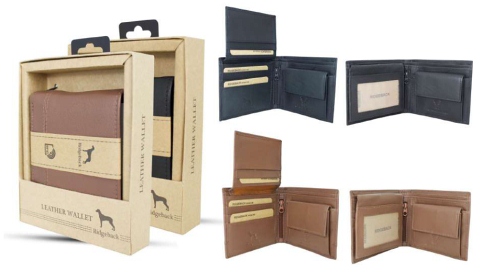 JB NC63 Mens Leather Wallet - Leather Goods & Bags/Wallets & Small Leather Goods