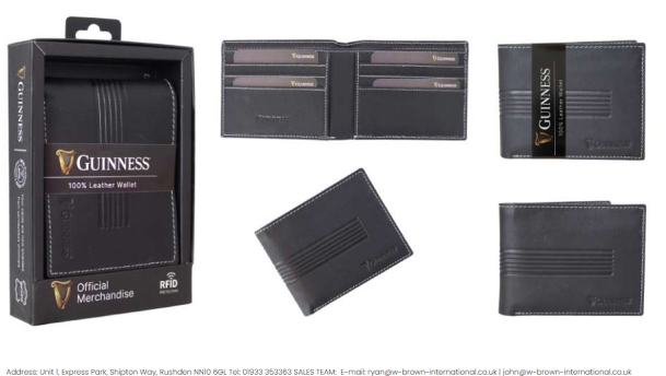 W09 Guinness Leather Wallet - Leather Goods & Bags/Wallets & Small Leather Goods